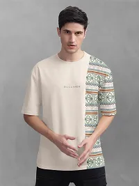 Reliable Cotton Blend Printed Tees For Men-thumb1