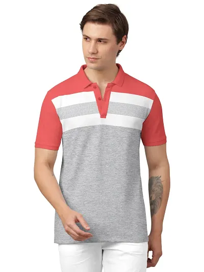 Premium Quality Stylish Cotton Blend Polo T-Shirts For Men