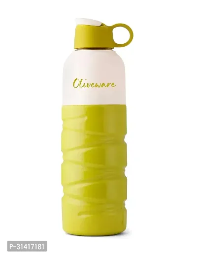 SOPLOLIVEWARE Smash Water Bottle with Better Grip 500 ml Bottle BPA Free And Leak Proof For Home Office And Gym use  Yellow