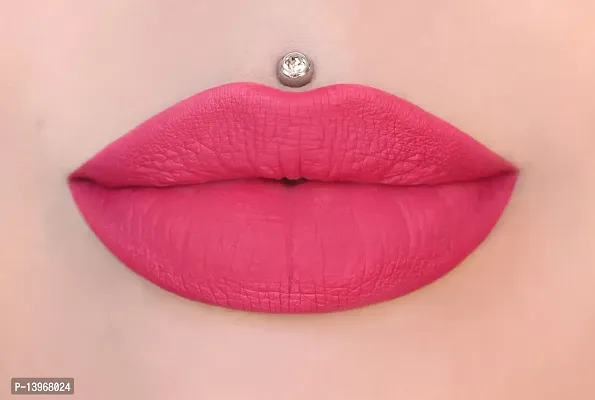 LIQUID MATTE PINK ROSE LIPSTICK LONG LASTING  WATERPROOF-thumb4