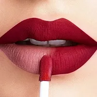 WATERPROOF ULTRA SMOOTH MAROON LIQUID MATTE LIPSTICK-thumb2