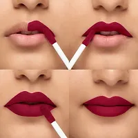 Matte Liquid Lipstick Waterproof Velvet Lip For Girls and Women-thumb3