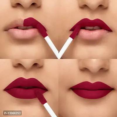 Matte Liquid Lipstick Waterproof Velvet Lip For Girls and Women-thumb4