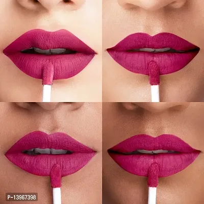 MOISTURIZING  LONG LASTING MATTE LIQUID LIPSTICK FOR WOMEN-thumb2