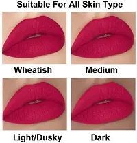 NEW SMUDGE PROOF, TRANSFER PROOF PINK LIPSTICK FOR WOMEN-thumb1