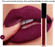 NEW Matte Liquid Lipstick Maroon WATERPROOF LIPSTICK-thumb3