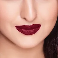 WATERPROOF ULTRA SMOOTH MAROON LIQUID MATTE LIPSTICK-thumb1