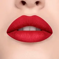 Lightweight Lips Makeup Liquid Red Matte Lipstick For Women-thumb2