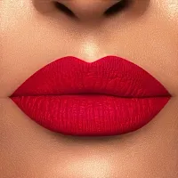 Lightweight Lips Makeup Liquid Red Matte Lipstick For Women-thumb1