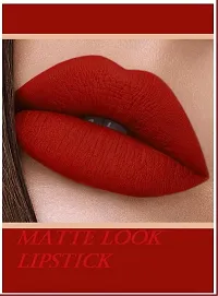 Kiss Proof Long Lasting Liquid Matte Lipstick Red-thumb4