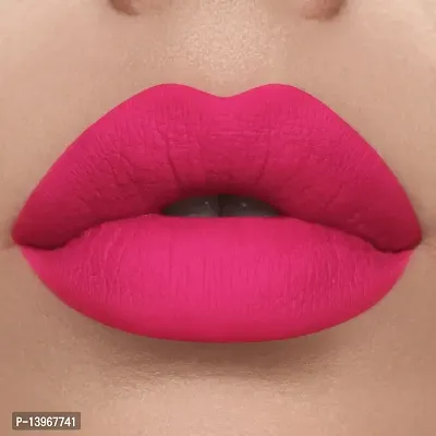 PROFESSIONAL LIQUID ROSE PINK LIPSTICK WATERPROOF FOR WOMEN-thumb2