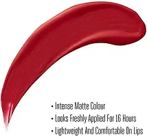 Transfer Proof, Moisturizing Rich Look Liquid Lip Red Lipstick-thumb1