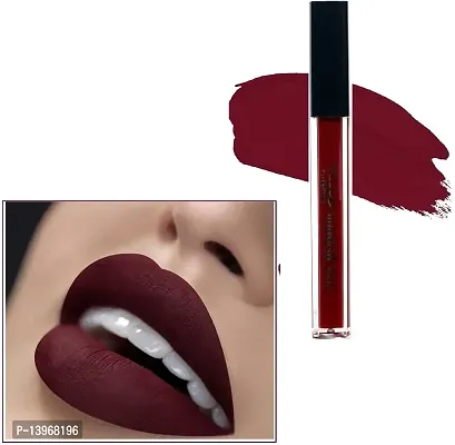 NEW Matte Liquid Lipstick Maroon WATERPROOF LIPSTICK