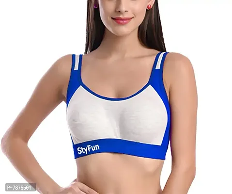 Cotton Yoga Running Bra, Cotton Sports Bra