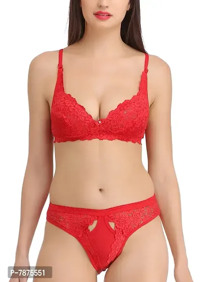 Buy StyFun Cotton Bra Panty Set for Women, Non-Padded, Non-Wired