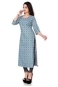 Elegant Rayon Printed Kurti-thumb3