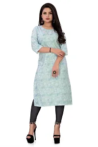 Elegant Rayon Printed Kurti-thumb1