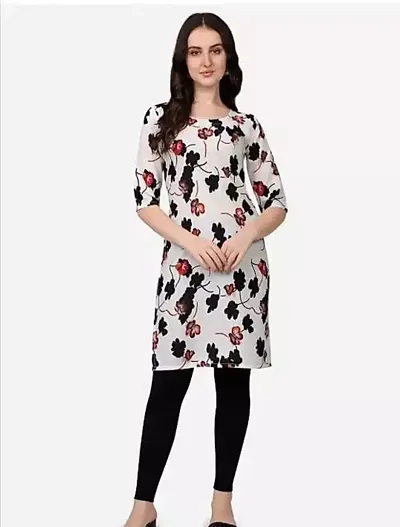 Stylish Anarkali Crepe Kurti For Women