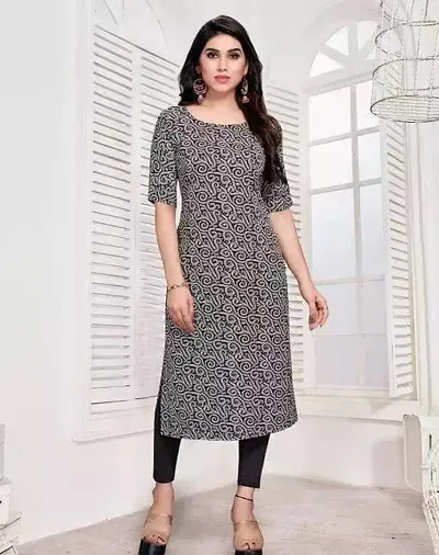 Stylish Crepe Kurta For Women