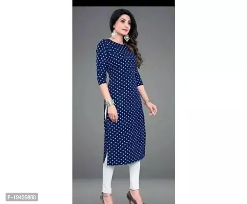 Stylish Anarkali Crepe Kurti For Women-thumb0