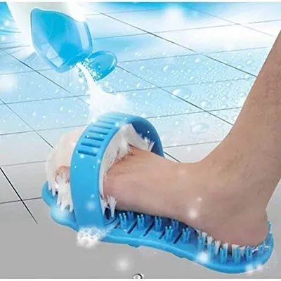 New Men Massager Slippers for Feet Pumice Stone Foot Scrubber Shower Brush  Foot Bathroom Products Foot Care Cleaning