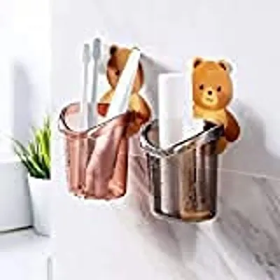 Magic Sticker Series Self Adhesive Wall Mounted Bathroom Storage Organizer  Shelf