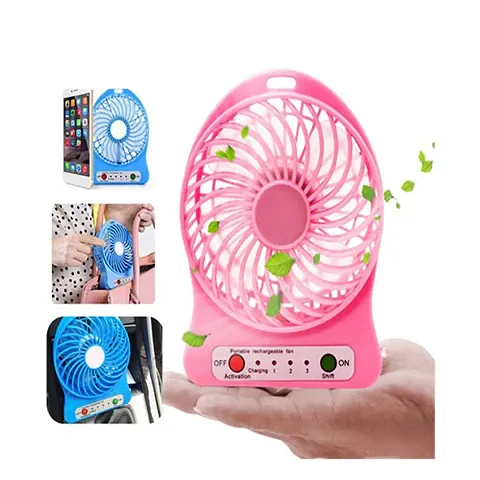 Mini Usb Fan For Home/Kitchen/Office/Indoor/Outdoor/Baby Mini Portable Usb Rechargeable 3 Speed Fan