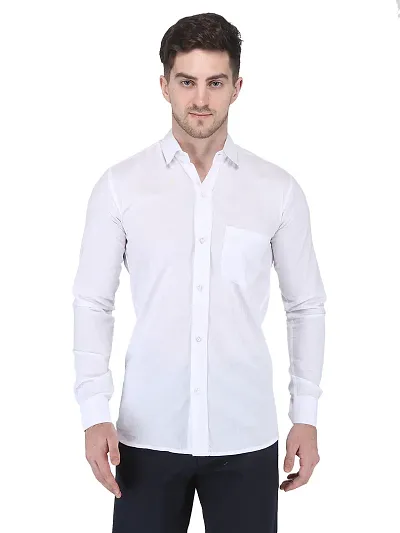 Classic Solid Formal Shirts for Men