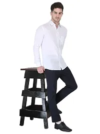 Classic Cotton Solid Formal Shirts for Men-thumb3