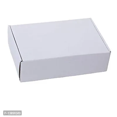 3Ply White Corrugated Flat Box For Packaging 11x9x2.5 In Pack of 100