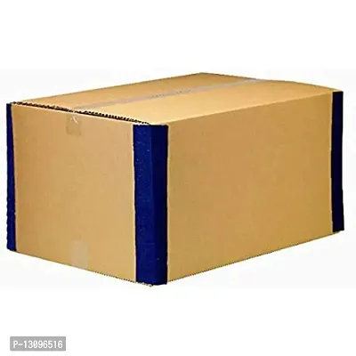 5 Ply Corrugated Box with Reinforced Edges (18x12x12 inch)   Pack of 5