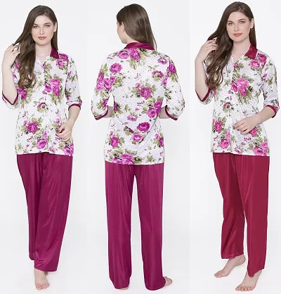 Stylish Night Suit Set/Lounge Set/Top Pajama Set