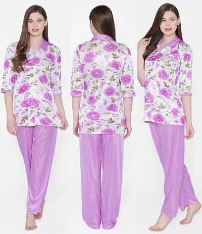 Stylish Night Suit Set/Lounge Set/Top Pajama Set