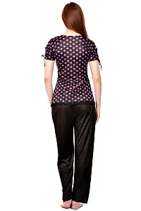 Womens'S Printed Satin Top  Pyjama-thumb3