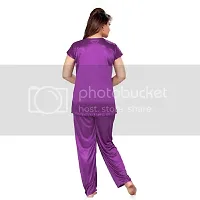 Multicoloured Satin Lounge Set-thumb4