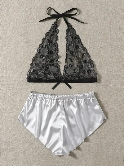 Must Have Satin Bra & Panty Set 