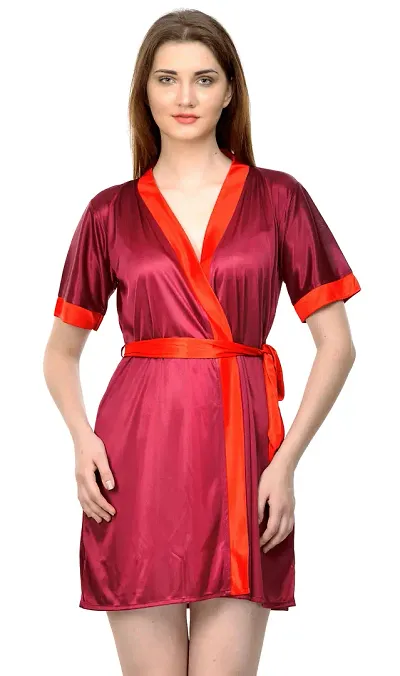 Best Selling Satin Robe Women's Nightwear 