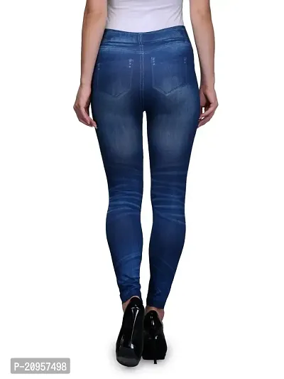 Stylish Blue Denim Jeans For Women-thumb2