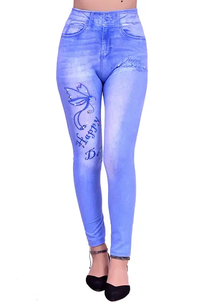 Trendy Polyester Spandex Women's Jeans & Jeggings 