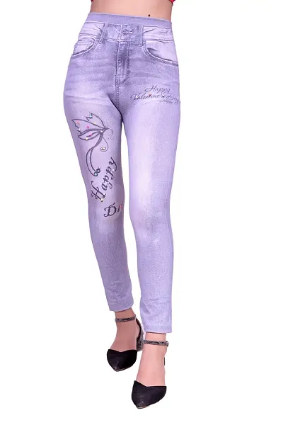 Trendy Polyester Spandex Women's Jeans & Jeggings 