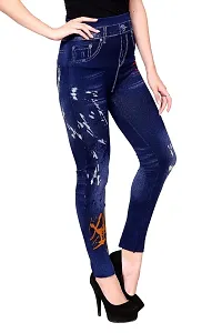 Jeans and Jegging for Women and Girl RED Yellow PRINT28-thumb1