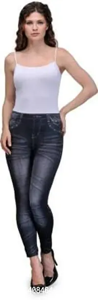 Jeans and Jegging for Women and Girl Black PLAIN28