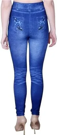 Jeans and Jegging for Women and Girl MOTI Blue FLOWER26-thumb2