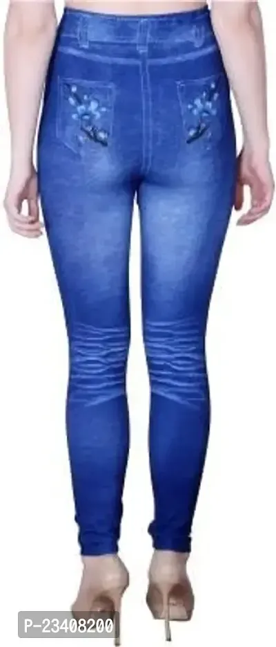 Jeans and Jegging for Women and Girl MOTI Blue FLOWER26-thumb3