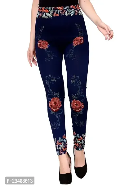 Jeans and Jegging for Women and Girl Lotus Print