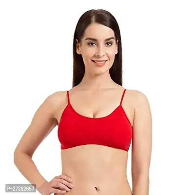 Classic Cotton Solid Bra for Women