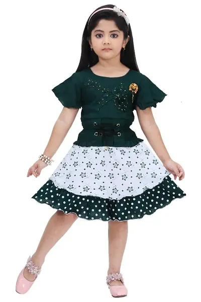 Fabulous Blend Frock Dress For Girls