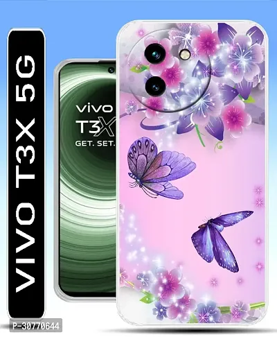 Printed Back Cover for vivo T3 x 5G Multicoloured-thumb0