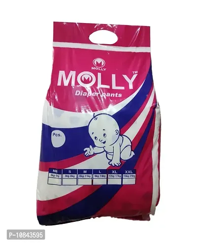 Trendy Molly Baby Diapers, Soft and leakage proof dry pant diapers (38Pieces)-thumb0