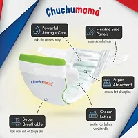 Chuchumama taped style baby diaper Medium (M) Size Baby Diaper taped, 50 count-thumb2